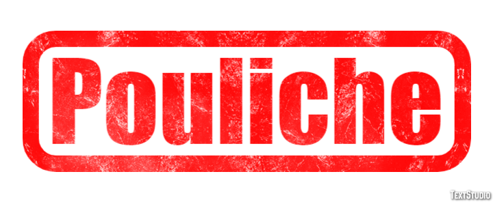 Pouliche Effet de texte