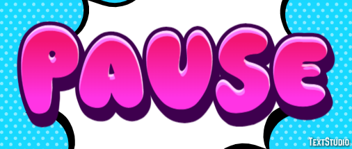 Pause Text Effect