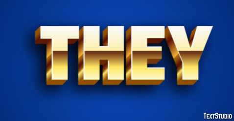 They Text Effect