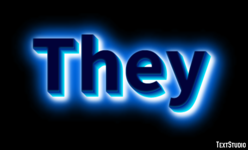 They Text Effect