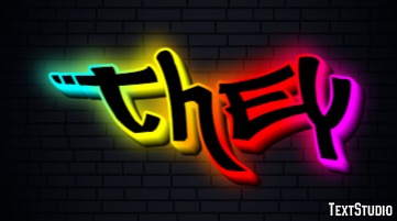 They Text Effect