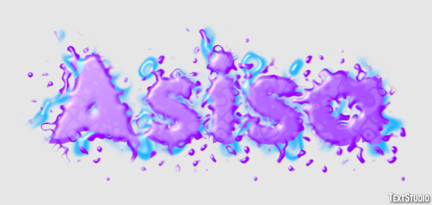Asisa Text effect