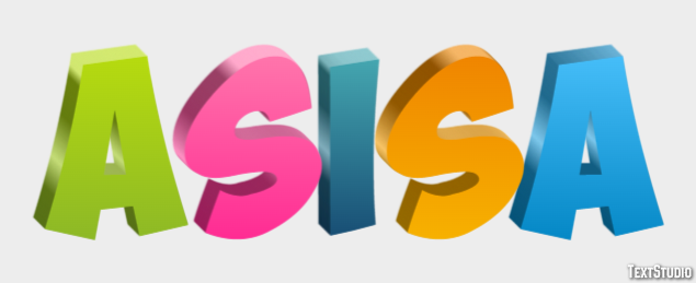 Asisa Text Effect
