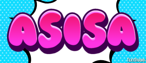 Asisa Text effect