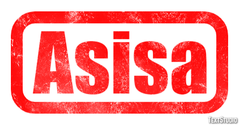 Asisa Text effect