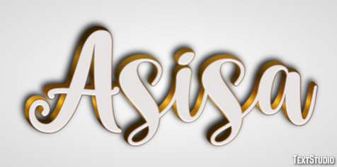 Asisa Text Effect