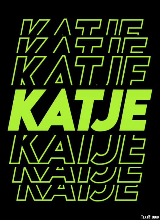 Katje Efekt tekstowy