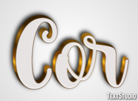 Cor Efeito de texto