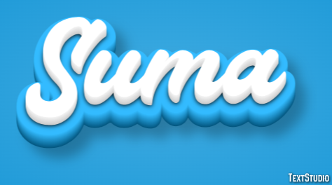Suma Text effect