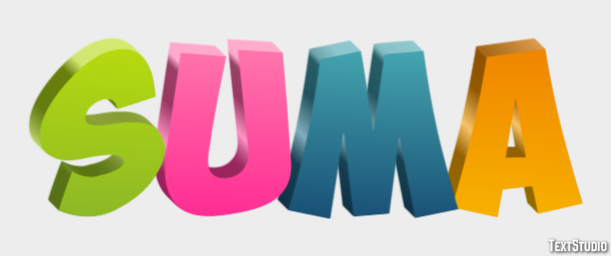 Suma Text Effect