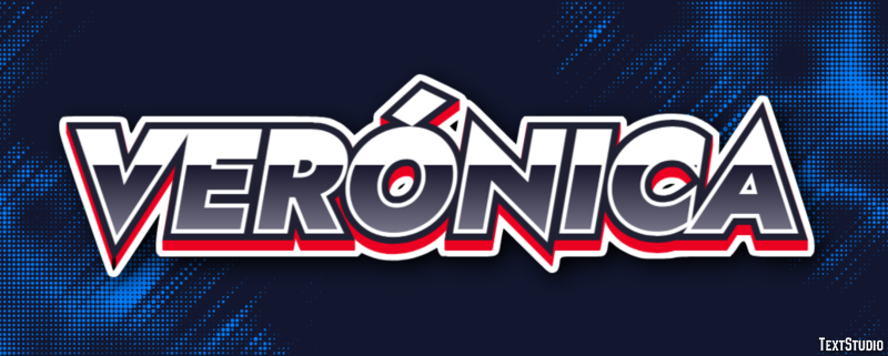 Verónica Text Effect