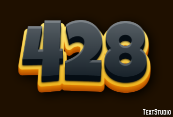 428 Text Effect
