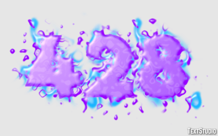 428 Text Effect