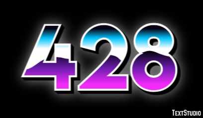 428 Text Effect