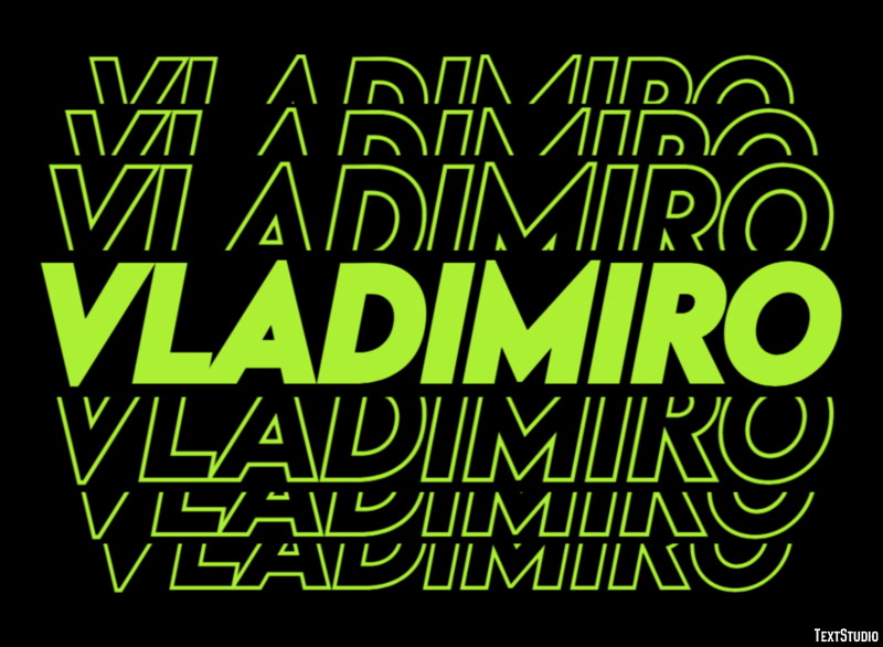 Vladimiro Texteffekt