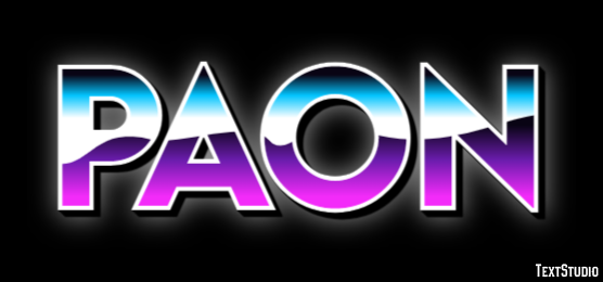 Paon Texteffekt