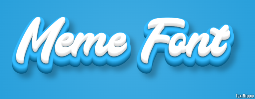 Meme Font Text Effect