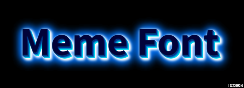 Meme Font Text Effect