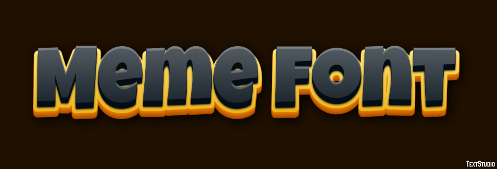 Meme Font Text Effect
