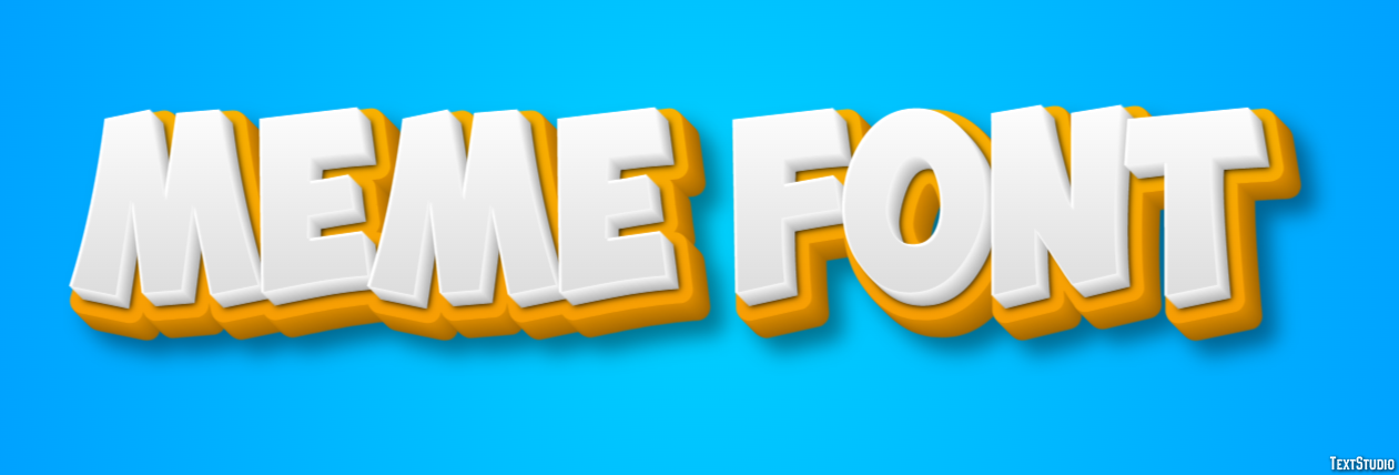 Meme Font Text Effect