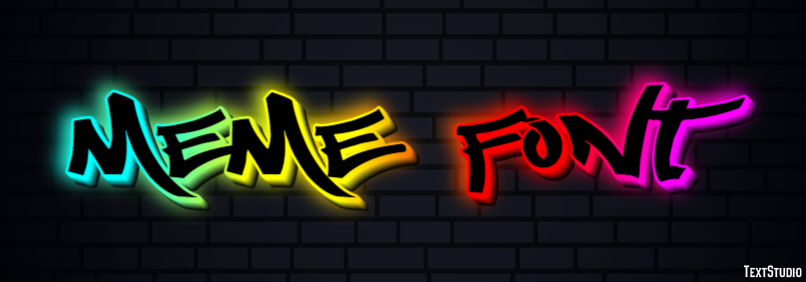 Meme Font Text Effect