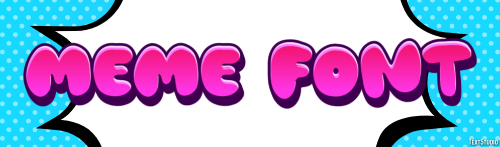 Meme Font Text Effect