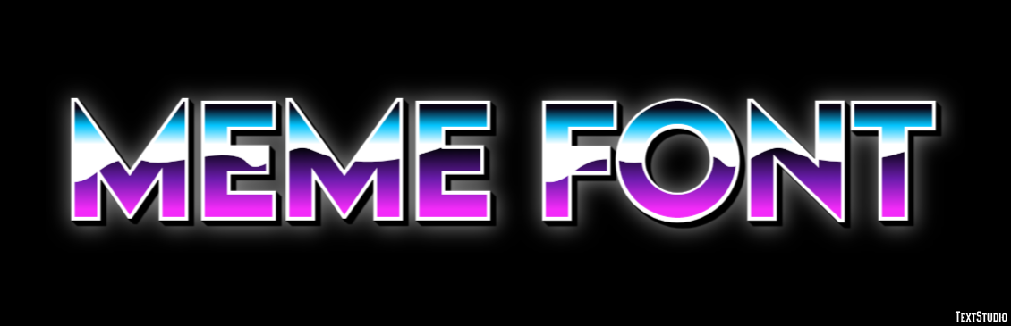 Meme Font Text Effect
