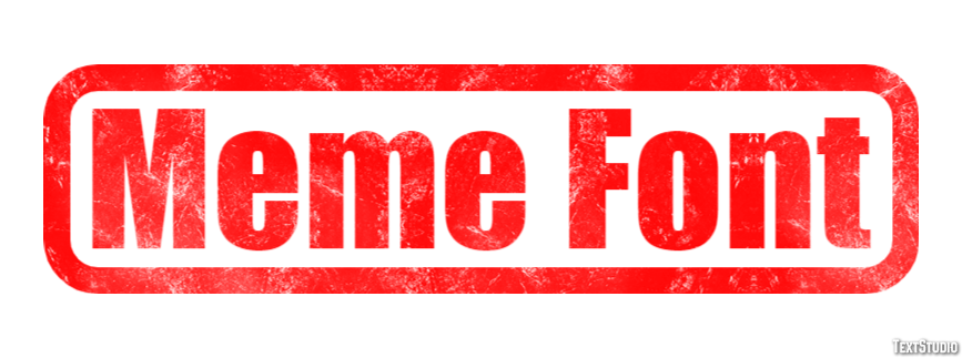 Meme Font Text Effect