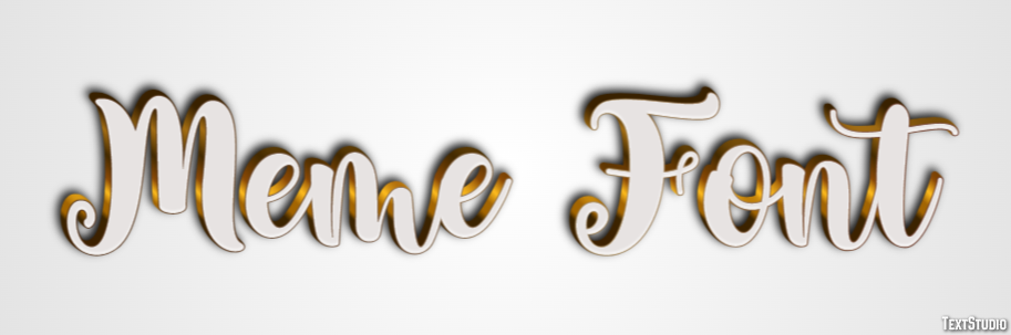 Meme Font Text Effect