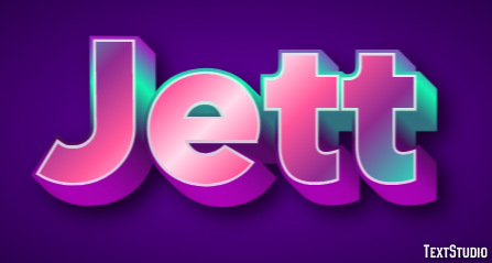 Jett Efekt tekstowy