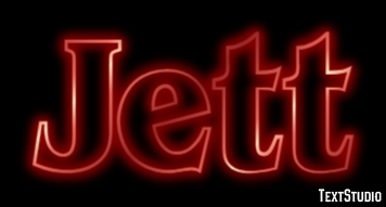 Jett Efekt tekstowy