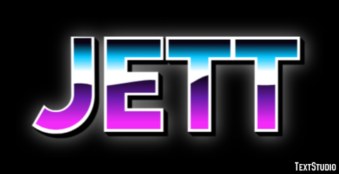 Jett Efekt tekstowy