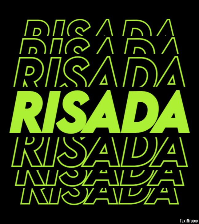 Risada Efeito do texto