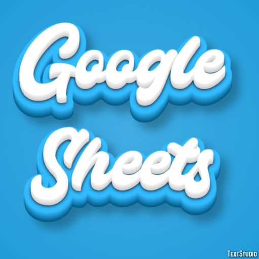 Google Sheets Efecto de Texto