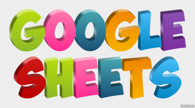 Google Sheets Efecto de Texto