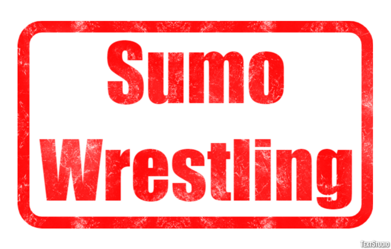 Sumo Wrestling Texteffekt