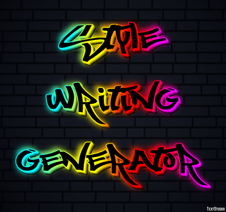 Style Writing Generator Metin Efekti