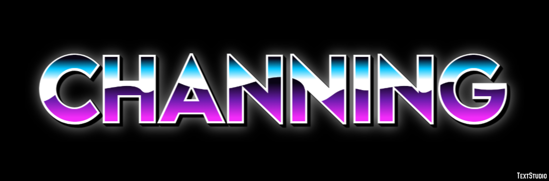 Channing Text effect