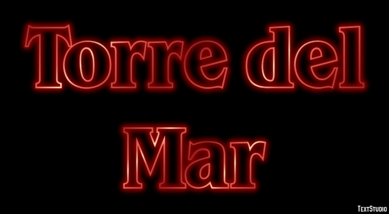 Torre del Mar Efecto de Texto