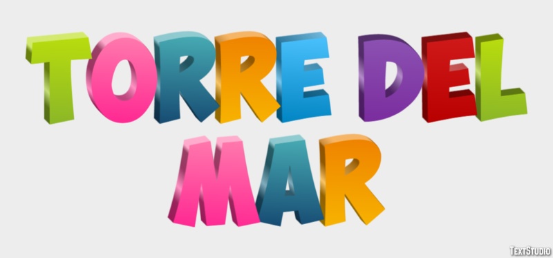 Torre del Mar Efekt tekstowy