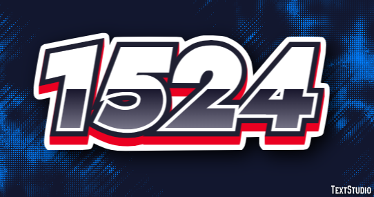1524 Text Effect