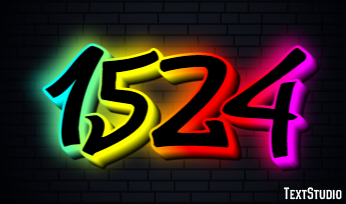 1524 Text Effect