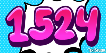1524 Text Effect