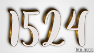 1524 Text Effect