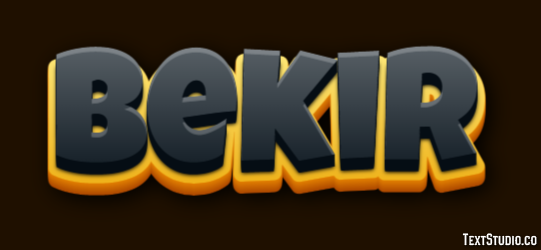 Bekir テキスト効果