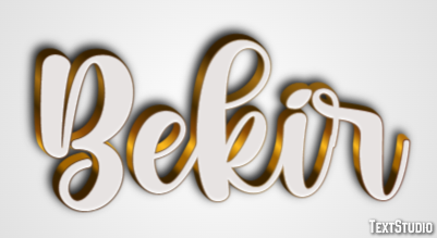 Bekir テキスト効果
