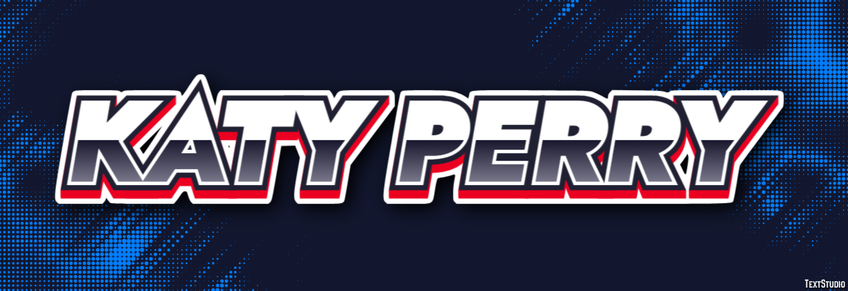 Katy Perry Effet de Texte