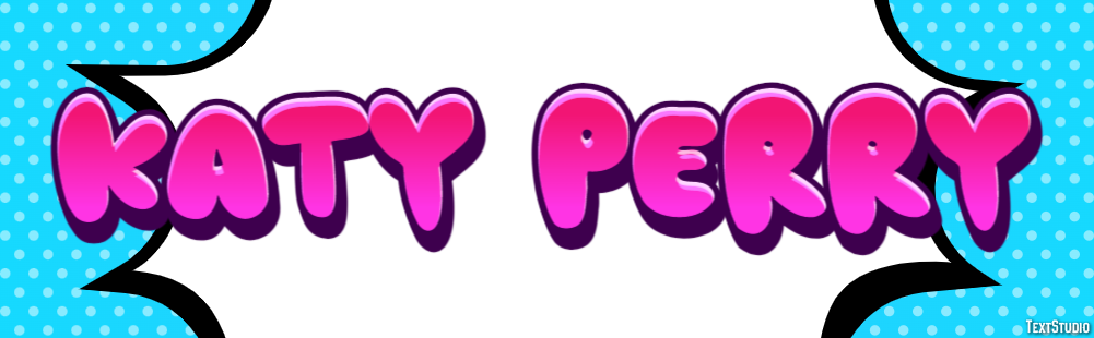 Katy Perry Effet de Texte