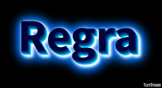 Regra Efecto de Texto
