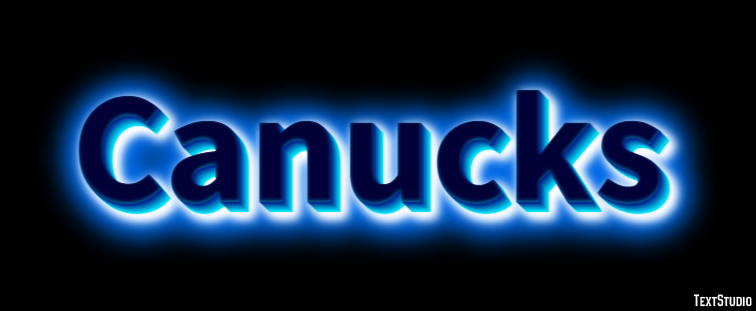 Canucks Texteffekt